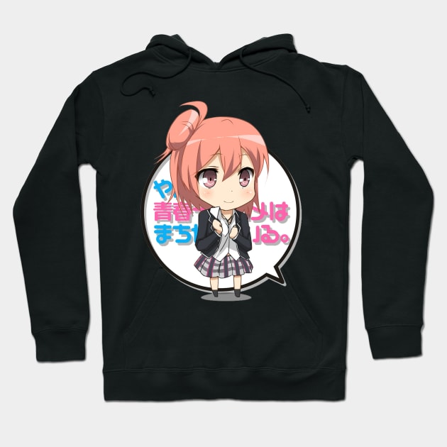 Yuigahama Yui Hoodie by Beastlykitty